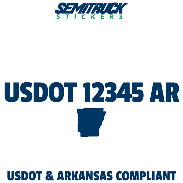 usdot sticker arkansas