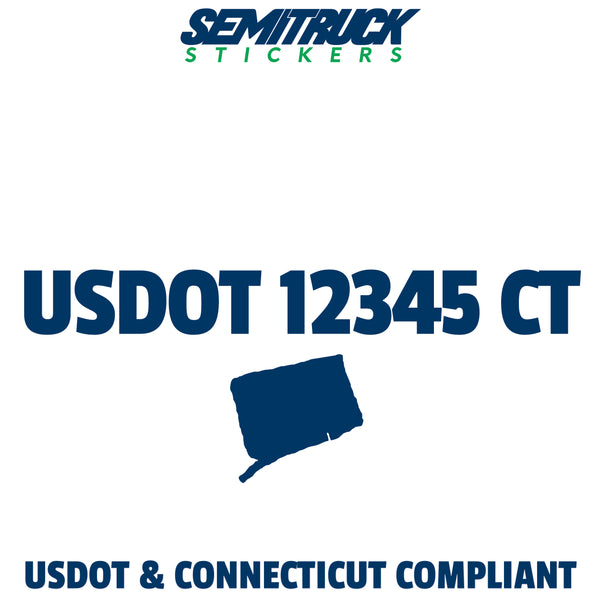 usdot sticker Connecticut