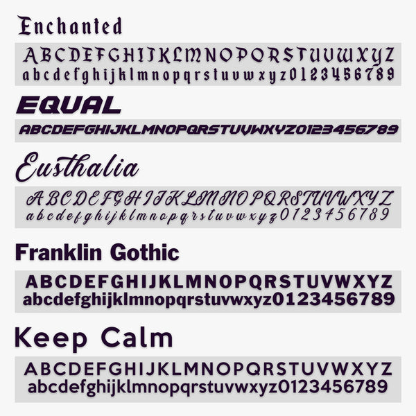 US DOT, MC, KYU & CA Number Decal Sticker Lettering, (Pair)