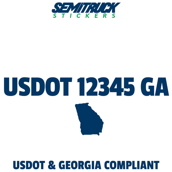 usdot sticker Georgia