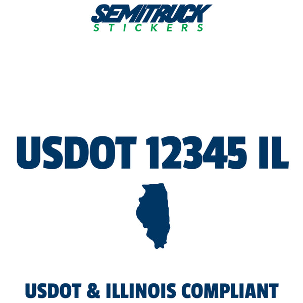 usdot sticker Illinois