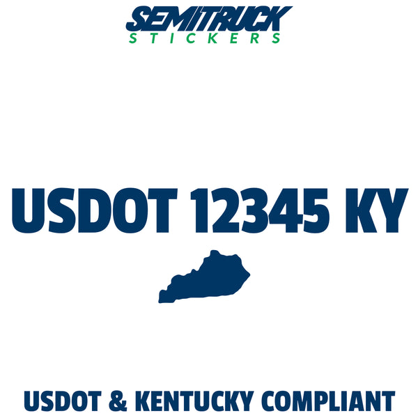 usdot sticker kentucky