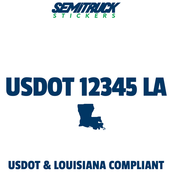 usdot sticker Louisiana