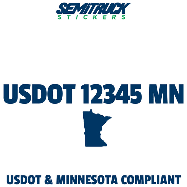 usdot sticker Minnesota