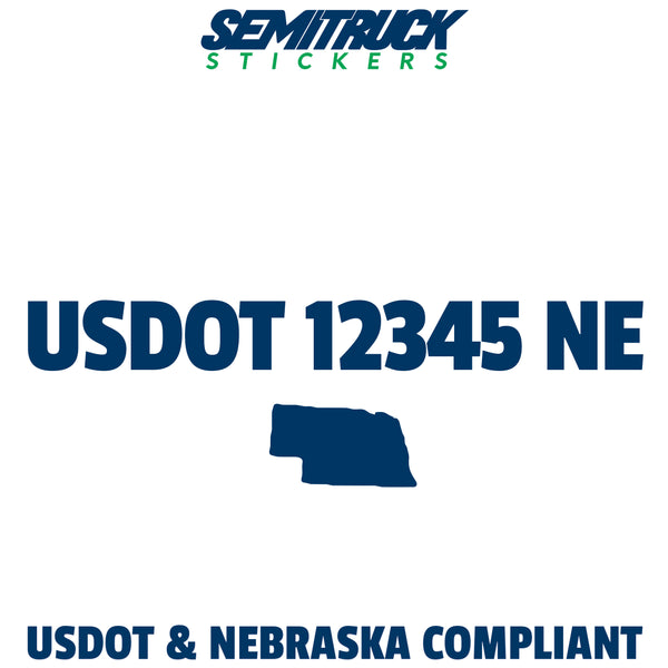 usdot sticker Nebraska