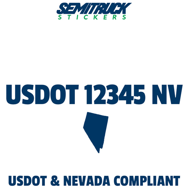 usdot sticker Nevada