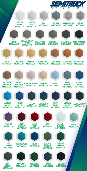 MPSC Number Decal Lettering, (Pair)