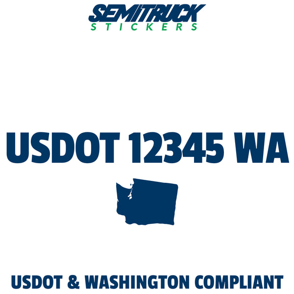 usdot sticker washington