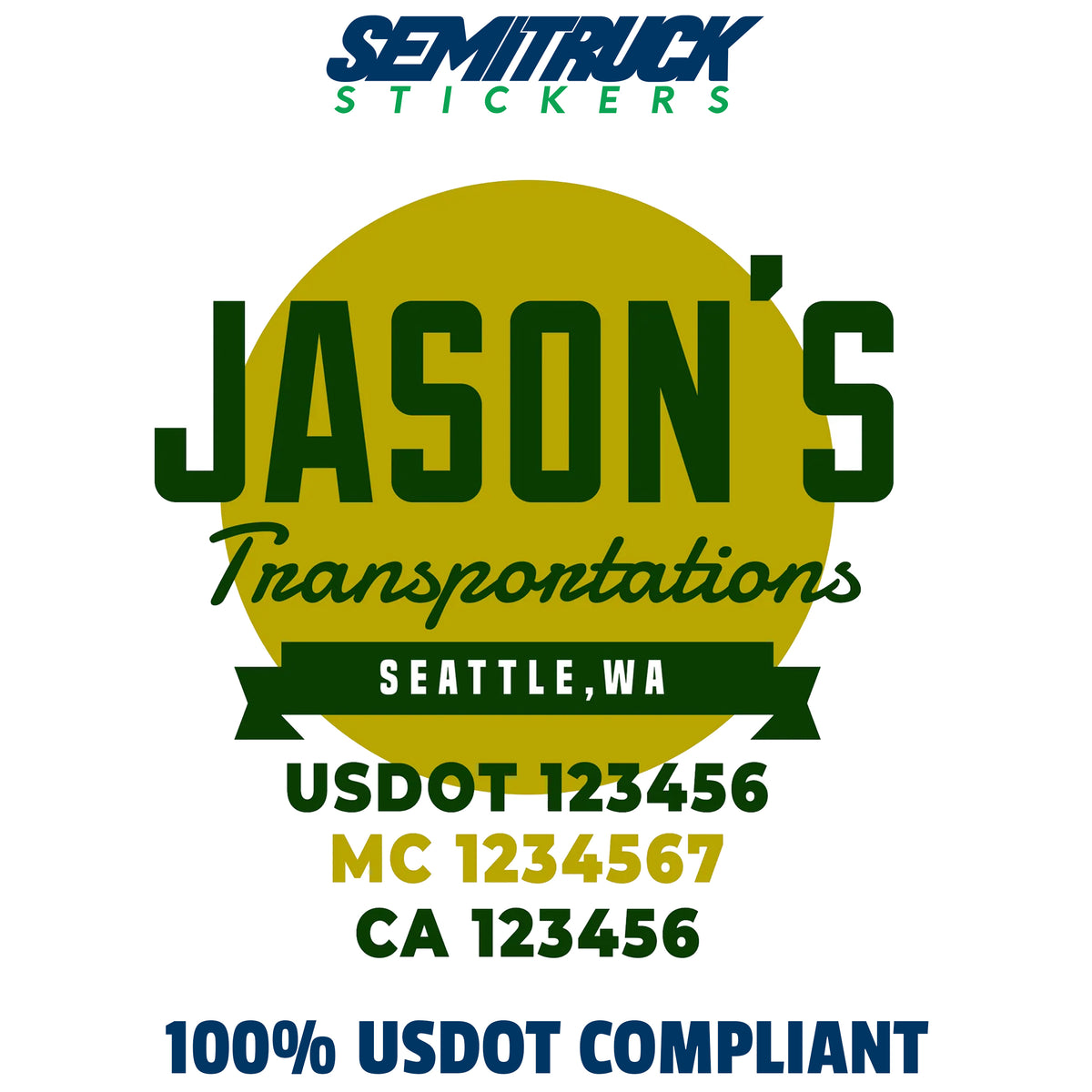 Logistics Check Sticker Logistics & Transportation Themed Truck Decals – semitruckstickers.com