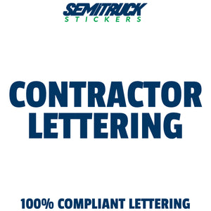contractor lettering