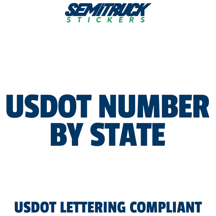 USDOT Numbers By State