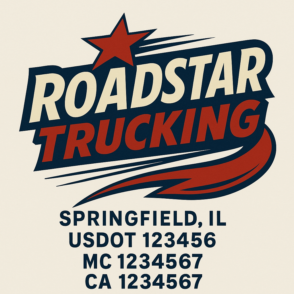 Custom Truck Door Lettering Sign Decal Sticker For Trucking, Businesses with City, State and USDOT, MC, GVW Truck Sign (2-Pack)