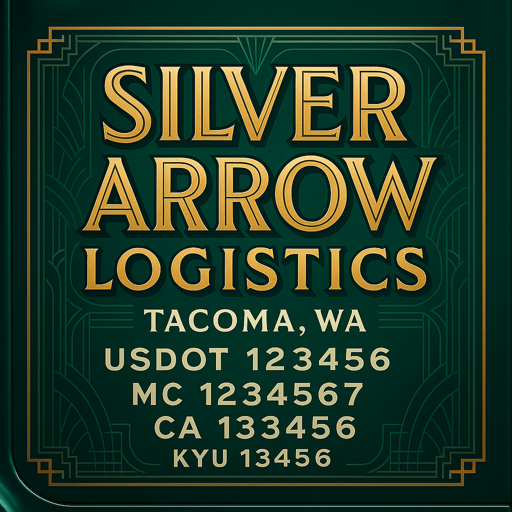 Custom Truck Door Lettering Sign Decal Sticker For Trucking, Businesses with City, State and USDOT, MC, GVW Truck Sign (2-Pack)