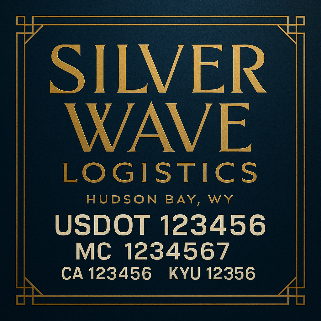 Custom Truck Door Lettering Sign Decal Sticker For Trucking, Businesses with City, State and USDOT, MC, GVW Truck Sign (2-Pack)