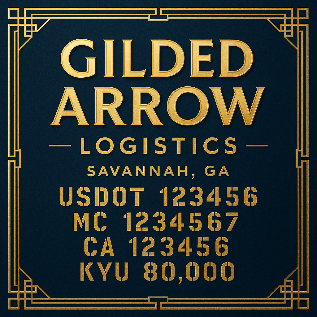 Custom Truck Door Lettering Sign Decal Sticker For Trucking, Businesses with City, State and USDOT, MC, GVW Truck Sign (2-Pack)