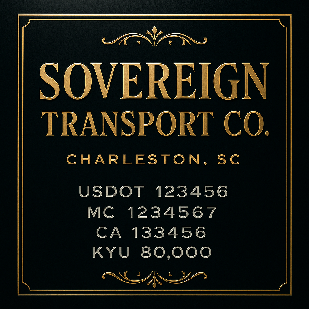 Custom Truck Door Lettering Sign Decal Sticker For Trucking, Businesses with City, State and USDOT, MC, GVW Truck Sign (2-Pack)
