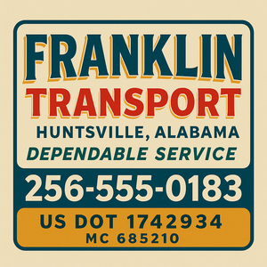 Custom Truck Door Lettering Sign Decal Sticker For Trucking, Businesses with City, State and USDOT, MC, GVW Truck Sign (2-Pack)