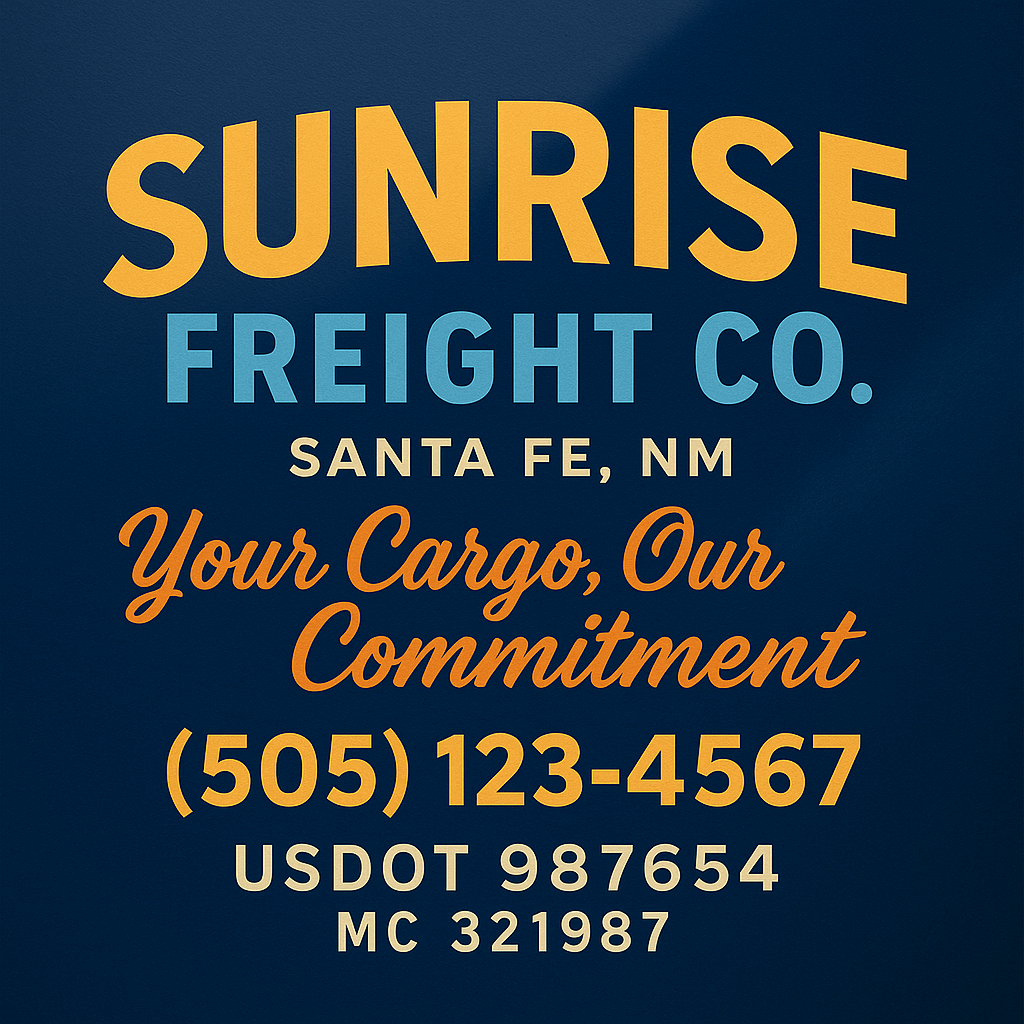 Custom Truck Door Lettering Sign Decal Sticker For Trucking, Businesses with City, State and USDOT, MC, GVW Truck Sign (2-Pack)