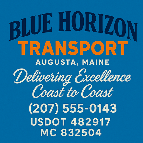 Custom Truck Door Lettering Sign Decal Sticker For Trucking, Businesses with City, State and USDOT, MC, GVW Truck Sign (2-Pack)