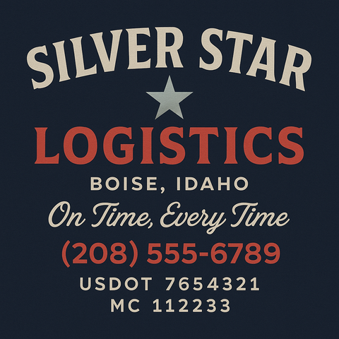 Custom Truck Door Lettering Sign Decal Sticker For Trucking, Businesses with City, State and USDOT, MC, GVW Truck Sign (2-Pack)