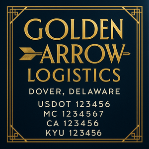 Custom Truck Door Lettering Sign Decal Sticker For Trucking, Businesses with City, State and USDOT, MC, GVW Truck Sign (2-Pack)