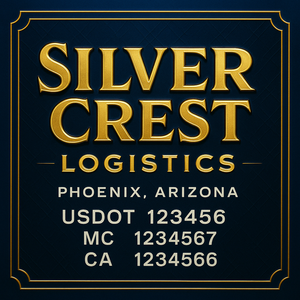 Custom Truck Door Lettering Sign Decal Sticker For Trucking, Businesses with City, State and USDOT, MC, GVW Truck Sign (2-Pack)