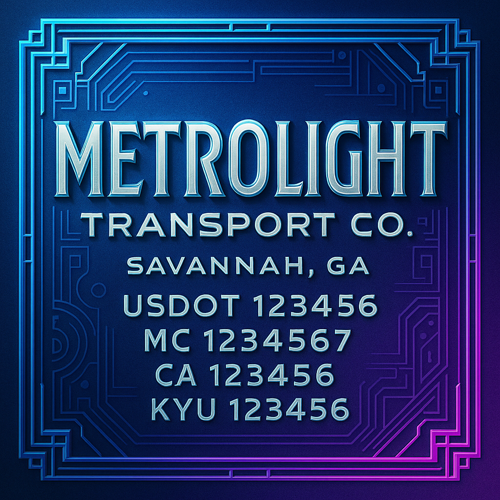 Custom Truck Door Lettering Sign Decal Sticker For Trucking, Businesses with City, State and USDOT, MC, GVW Truck Sign (2-Pack)