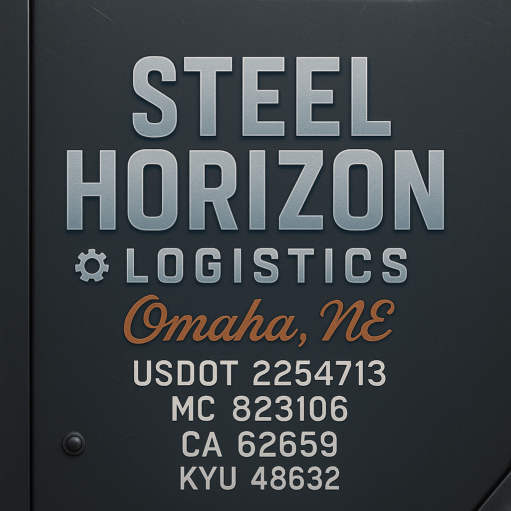 Custom Truck Door Lettering Sign Decal Sticker For Trucking, Businesses with City, State and USDOT, MC, GVW Truck Sign (2-Pack)