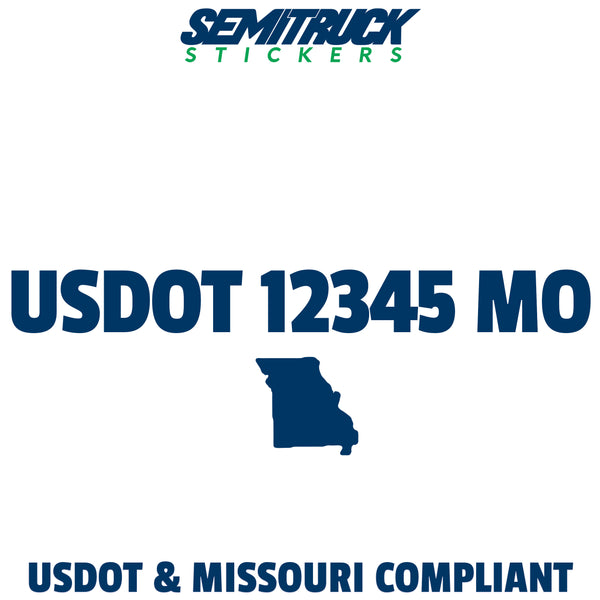 usdot sticker Missouri