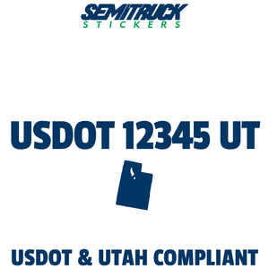 usdot sticker utah