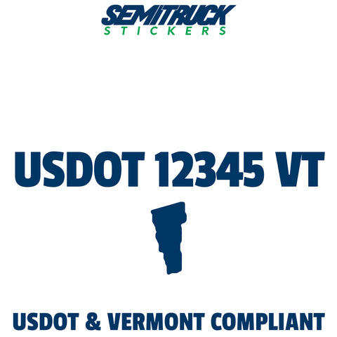 usdot sticker vermont