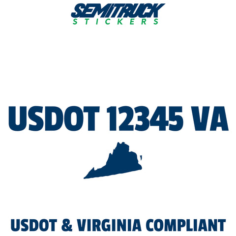 usdot sticker virginia